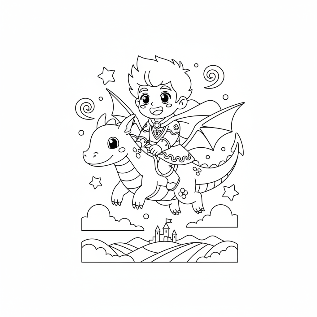 Anime Zeichnungen Coloring Page 1