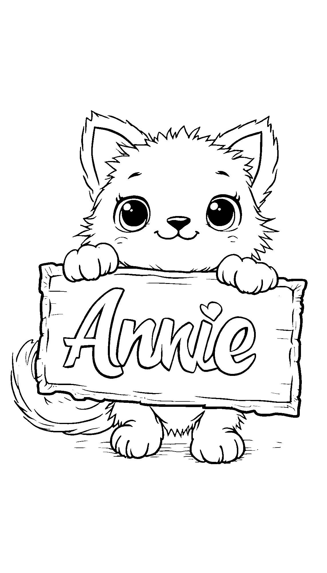 Lindos Gatito con Cartel