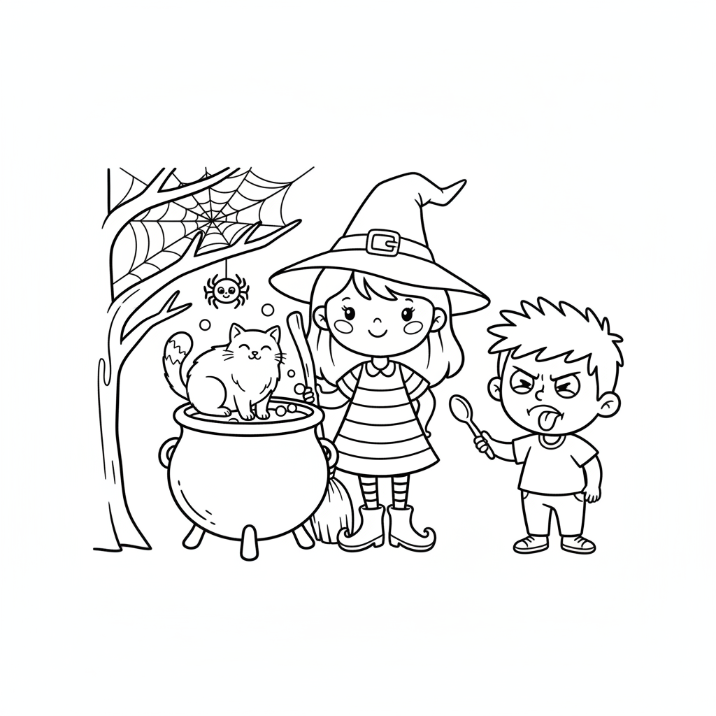 Cute Witch's Brew