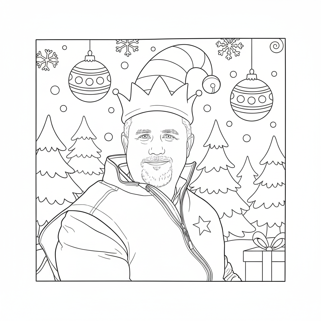 Elfenhut mit Weihnachts Hintergrund