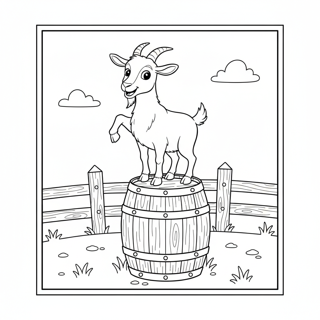 Ausmalbilder Spaß Auf Dem Bauernhof Coloring Page 8