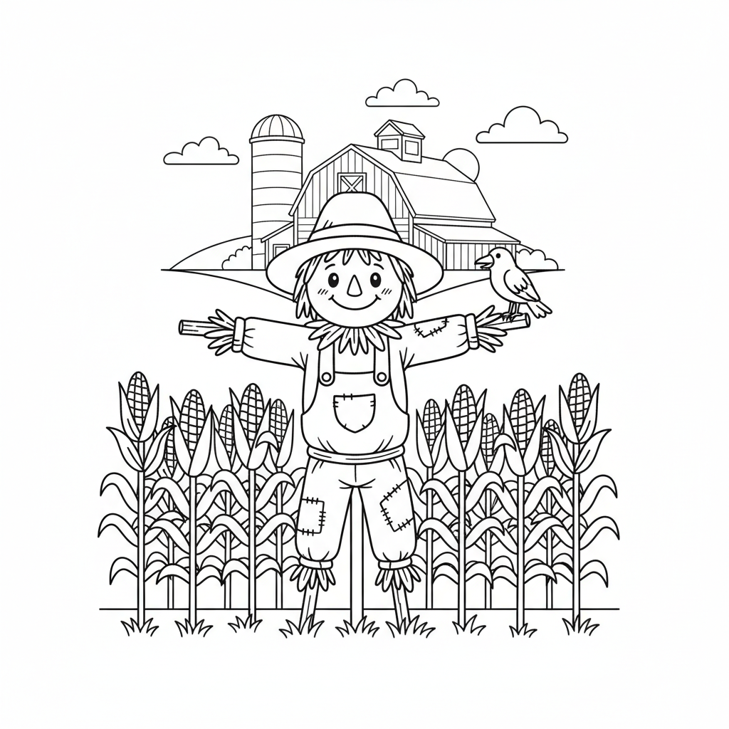 Ausmalbilder Spaß Auf Dem Bauernhof Coloring Page 10