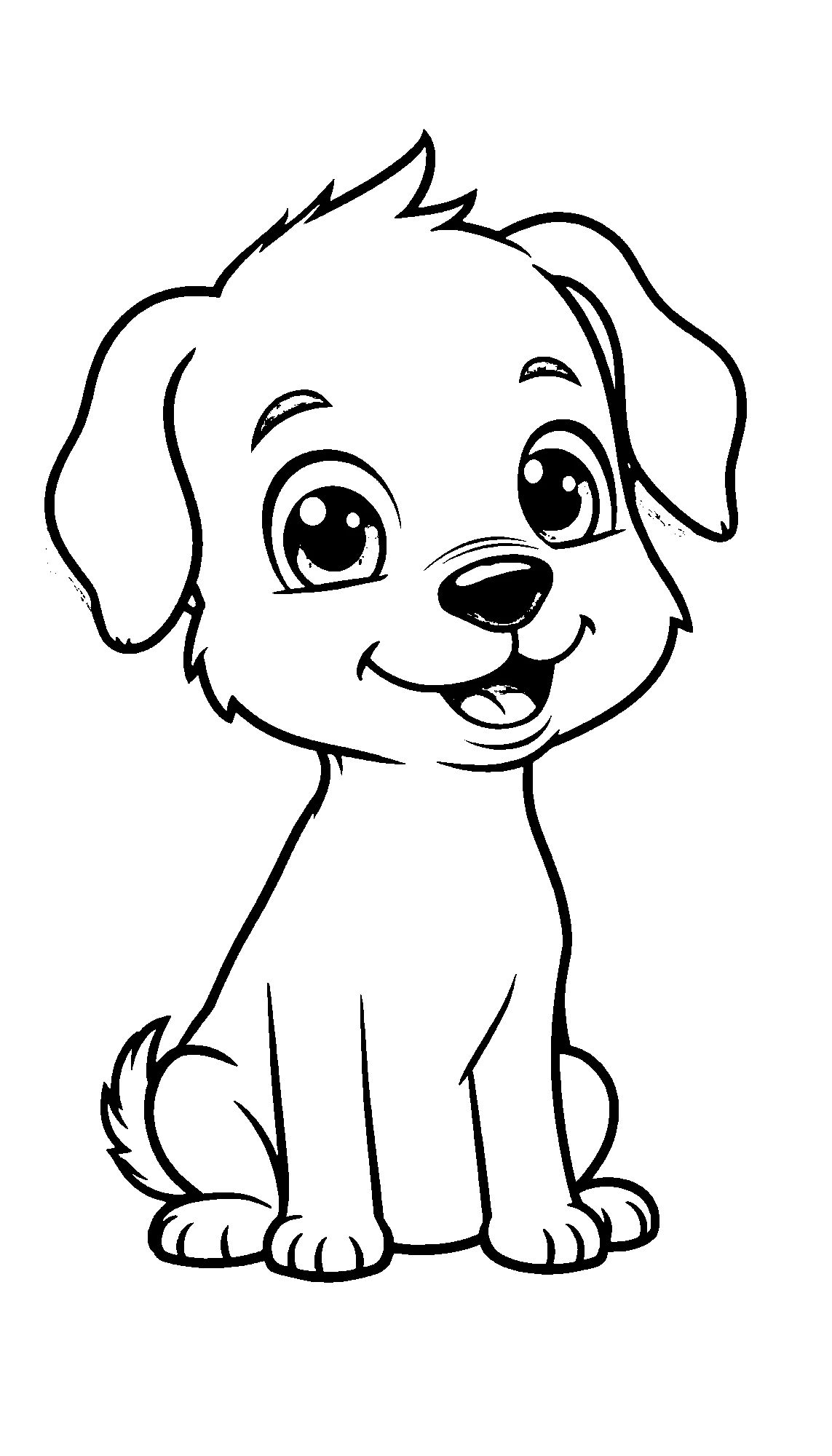 Fun Animal Coloring Page Coloring Page 1