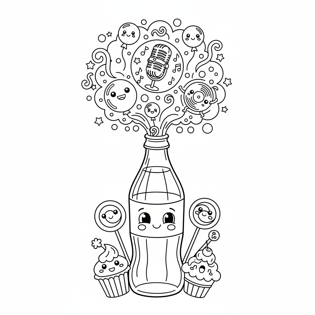 DiversióN Con Burbujas Coloring Page 1
