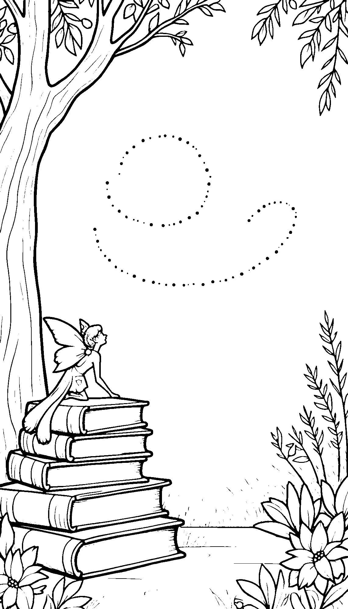 Punto A Punto De Hadas MáGicas Coloring Page 1
