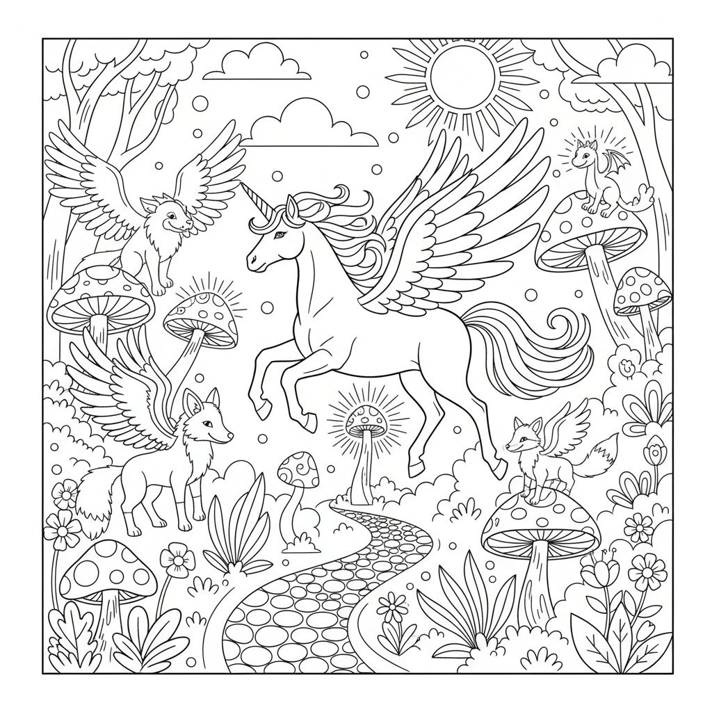 Aventura de Unicornio Místico